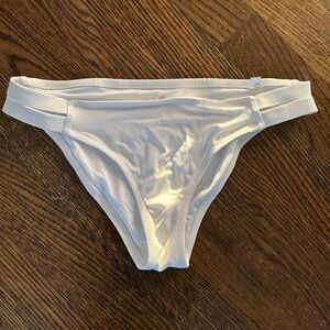 Shade & Shore Women's White Bikini Bottoms